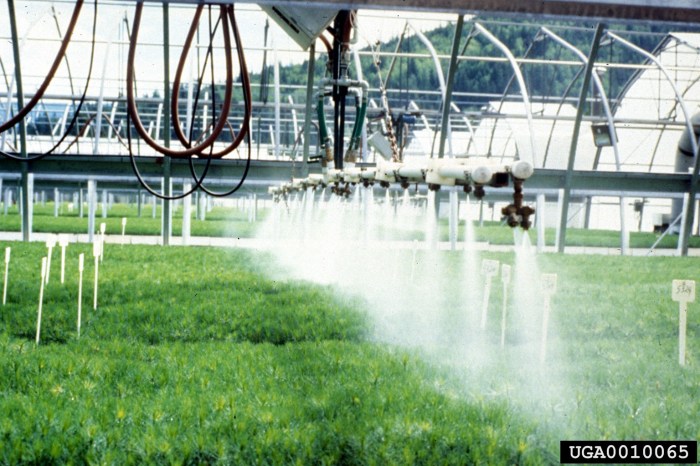 Irrigation system installation